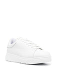 Emporio Armani Emporio Armani leather low top sneakers