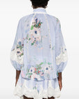 Zimmermann Zimmermann Shirts Clear Blue
