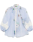 Zimmermann Zimmermann Shirts Clear Blue