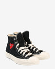 Comme Des Garcons Comme Des Garcons Play Single Heart Chuck 70 sneakers