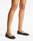 Jimmy Choo Jimmy Choo Elme Flat with Pearl embellishment