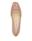 Jimmy Choo Jimmy Choo Elisa leather ballerina shoes