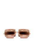 Valentino Garavani Valentino Garavani Rockstud Bow Slingback Ballerina In Patent Leather