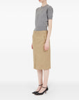 Maison Margiela Maison Margiela High-rise midi skirt