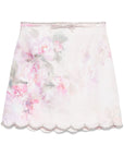 Zimmermann Zimmermann Crush Mini Skirt