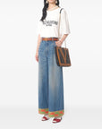 Valentino Valentino Cotton T-Shirt With Chez Valentino Print