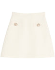 Valentino Valentino Crepe Couture Skirt