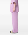 Valentino Valentino Silk Wide-Leg Trousers