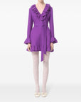 Valentino Valentino Crepe couture mini dress