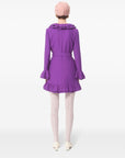 Valentino Valentino Crepe couture mini dress