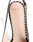 Valentino Garavani Valentino Garavani Bepointy 45mm Patent Leather and Kid Slingback Pumps