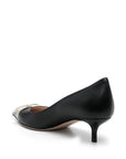 Valentino Garavani Valentino Garavani Bepointy Patent Leather and Kid Pumps 45mm