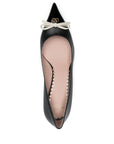 Valentino Garavani Valentino Garavani Bepointy Patent Leather and Kid Pumps 45mm