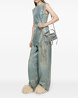 Acne Studios Acne Studios coated denim dress