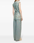 Acne Studios Acne Studios coated denim dress