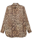Stella McCartney Stella McCartney Leopard Oversized Shirt