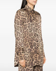 Stella McCartney Stella McCartney Leopard Oversized Shirt