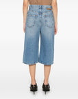 Stella McCartney Stella McCartney cotton denim bermuda shorts