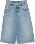 Stella McCartney Stella McCartney cotton denim bermuda shorts