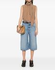 Stella McCartney Stella McCartney cotton denim bermuda shorts