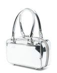 Self-Portrait Self-Portrait mini leather tote bag