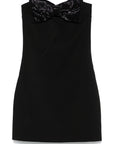 Self-Portrait Self-Portrait crepe bandeau mini dress