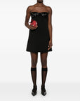 Self-Portrait Self-Portrait crepe bandeau mini dress