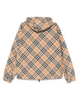 Burberry Burberry check pattern reversible jacket