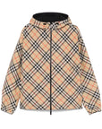 Burberry Burberry check pattern reversible jacket