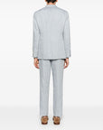 Brunello Cucinelli Brunello Cucinelli single-breasted linen suit