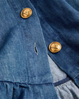 Valentino Valentino Denim Midi Skirt