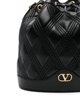 Valentino Garavani Valentino Garavani Quiltie 67 leather bucket bag