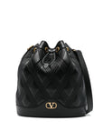 Valentino Garavani Valentino Garavani Quiltie 67 leather bucket bag
