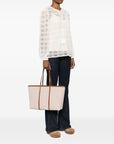 Valentino Garavani Valentino Garavani Rockstud canvas medium tote bag