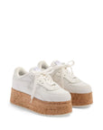 Valentino Garavani Valentino Garavani Freedots XL Sneaker in Calfskin and Cork