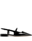 Jimmy Choo Jimmy Choo Didi Flat Patent Leather Low Shoes