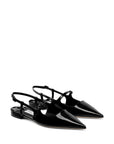 Jimmy Choo Jimmy Choo Didi Flat Patent Leather Low Shoes
