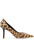 Jimmy Choo Jimmy Choo Love 85 Leopard Print Pony Pumps