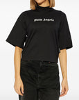 Palm Angels Palm Angels crop T-shirt with logo