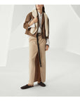 Brunello Cucinelli Brunello Cucinelli cotton english rib sweater with shiny detail