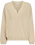 Brunello Cucinelli Brunello Cucinelli cotton english rib sweater with shiny detail