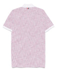Thom Browne Thom Browne Appliquéd striped cotton-blend tweed mini dress