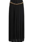 Balenciaga Balenciaga Chain-detail pleated skirt