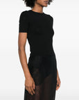 Balenciaga Balenciaga Perforated BB T-shirt
