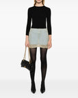 Balenciaga Balenciaga BB-pattern open-knit jumper