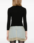 Balenciaga Balenciaga BB-pattern open-knit jumper