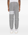 Thom Browne Thom Browne mid-rise ripstop track trousers