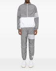 Thom Browne Thom Browne mid-rise ripstop track trousers