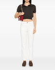 Tory Burch Tory Burch denim jeans - white
