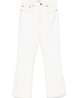 Tory Burch Tory Burch denim jeans - white